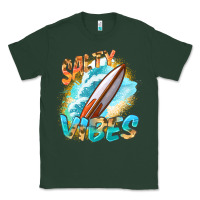 Sports Green Salty vibes Classic Tee - FaDigitalArtStudio