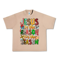 Burro jesus is the reason for the season Urban Heavy Tee - CowhideDigitalArt