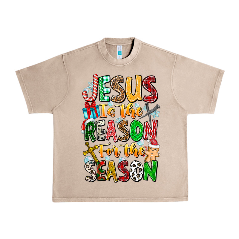 Jesus Is The Reason For The Season Urban Heavy Tee by CowhideDigitalArt | Teevron