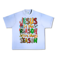 Grape Ice jesus is the reason for the season Urban Heavy Tee - CowhideDigitalArt