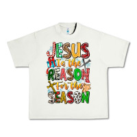 Pistachio jesus is the reason for the season Urban Heavy Tee - CowhideDigitalArt