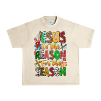 Sandshell jesus is the reason for the season Urban Heavy Tee - CowhideDigitalArt