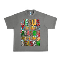 Tornado jesus is the reason for the season Urban Heavy Tee - CowhideDigitalArt
