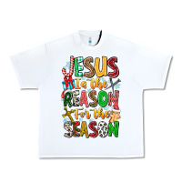 White jesus is the reason for the season Urban Heavy Tee - CowhideDigitalArt