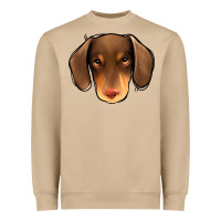 Mushroom Dachshund Heavyweight Sweatshirt - Jasminsmagicworld