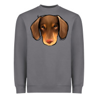 Storm Dachshund Heavyweight Sweatshirt - Jasminsmagicworld