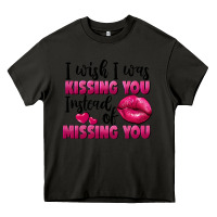 Asphalt I wish i was kissing you instead of missing you Heavy Core Tee - FaDigitalArtStudio