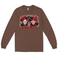 Chestnut chillin with my gnomies Long Sleeve Tee - SublimationCraftShop