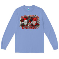 Colony Blue chillin with my gnomies Long Sleeve Tee - SublimationCraftShop