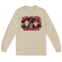 Mushroom chillin with my gnomies Long Sleeve Tee - SublimationCraftShop
