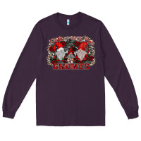 Plum chillin with my gnomies Long Sleeve Tee - SublimationCraftShop