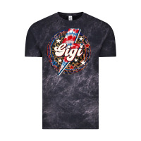Cloud Black Western Gigi Patriotic 4th of July Vintage Tee - LillyAllenDesigns