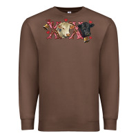 Chestnut xoxo charolais and black angus Premium Sweatshirt - RanaPortraitStore