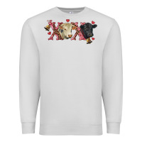 Dove Grey xoxo charolais and black angus Premium Sweatshirt - RanaPortraitStore