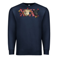 Navy xoxo charolais and black angus Premium Sweatshirt - RanaPortraitStore