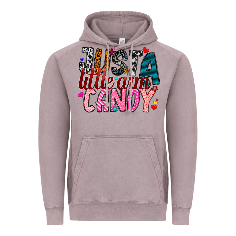 Just A Little Arm Candy Vintage Hoodie by SublimationCraftShop | Teevron
