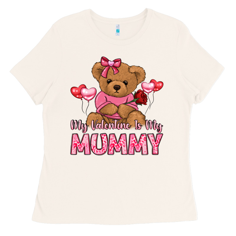My Valentine Is My Mummy Ladies Tee by LillyAllenDesigns | Teevron