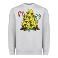 Heather Grey softball christmas tree Heavyweight Sweatshirt - RanaPortraitStore
