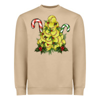 Mushroom softball christmas tree Heavyweight Sweatshirt - RanaPortraitStore