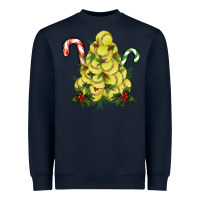 Navy softball christmas tree Heavyweight Sweatshirt - RanaPortraitStore