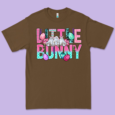 Little Bunny Easter Premium Tee Designed By Bundleandbundleshop