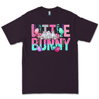 Plum Little Bunny Easter Premium Tee - BundleAndBundleShop