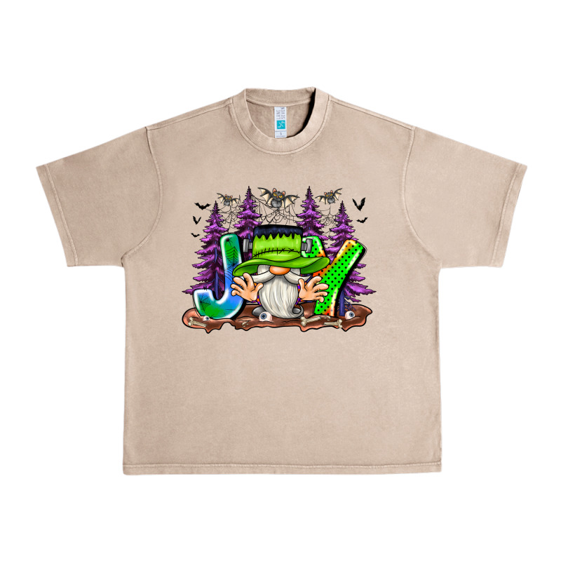 Joy Halloween Gnome Urban Heavy Tee by CowhideDigitalArt | Teevron