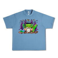 Pebble Blue Joy Halloween Gnome Urban Heavy Tee - CowhideDigitalArt