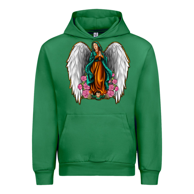 Angel Wing Lady Of Guadalupe Urban Hoodie by Jasminsmagicworld | Teevron
