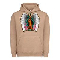 Pigment Burro Angel Wing Lady of Guadalupe Urban Hoodie - Jasminsmagicworld
