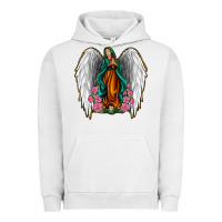 Pigment Lunar Rock Angel Wing Lady of Guadalupe Urban Hoodie - Jasminsmagicworld