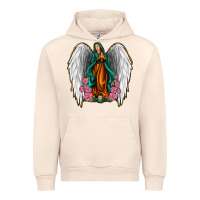 Sandshell Angel Wing Lady of Guadalupe Urban Hoodie - Jasminsmagicworld