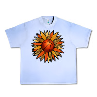 Grape Ice Basketball Sunflower Urban Heavy Tee - Jasminsmagicworld