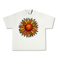 Pistachio Basketball Sunflower Urban Heavy Tee - Jasminsmagicworld