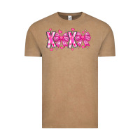 Vintage Coffee XOXO Valentines Vintage Tee - CowhideDigitalArt