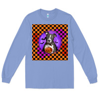 Colony Blue Halloween American Pitbull Terrier Long Sleeve Tee - LillyAllenDesigns