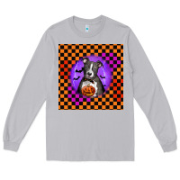 Moon Dust Halloween American Pitbull Terrier Long Sleeve Tee - LillyAllenDesigns