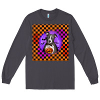 Smoke Halloween American Pitbull Terrier Long Sleeve Tee - LillyAllenDesigns