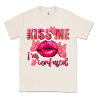 Kiss Me I'm So Confused Valentine's Day Classic Tee | Teevron
