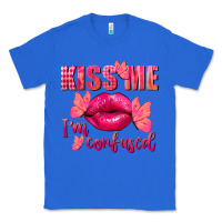 True Royal Kiss me i'm so confused Valentine's Day Classic Tee - FaDigitalArtStudio