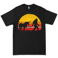Black sasquatch and unicorn vintage Premium Tee - artisFamous