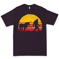 Plum sasquatch and unicorn vintage Premium Tee - artisFamous