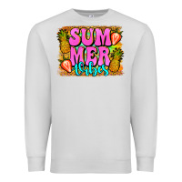 Dove Grey summer vibes leopard background Premium Sweatshirt - Jasminsmagicworld