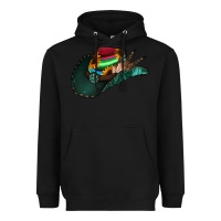 Black aztec sunflower cowboy hat Heavyweight Hoodie - Jasminsmagicworld