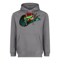Storm aztec sunflower cowboy hat Heavyweight Hoodie - Jasminsmagicworld