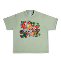 Oil Green Sweet Sweet Summer Urban Heavy Tee - CowhideDigitalArt