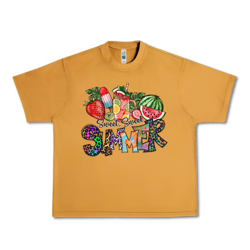 Sweet Sweet Summer Urban Heavy Tee by CowhideDigitalArt | Teevron