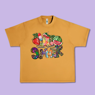 Sweet Sweet Summer Urban Heavy Tee Designed By Cowhidedigitalart