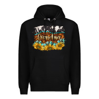 Black western grandma Premium Hoodie - BarkalooDesign