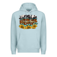 Blue Mist western grandma Premium Hoodie - BarkalooDesign